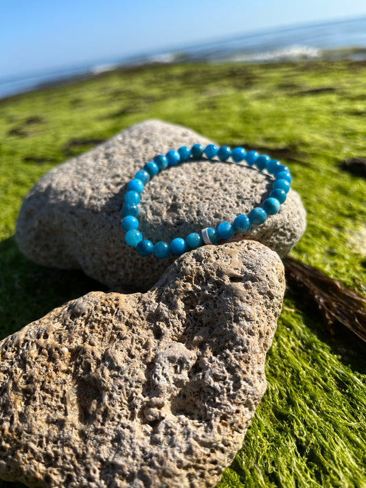 Bracelet Apatite Bleue