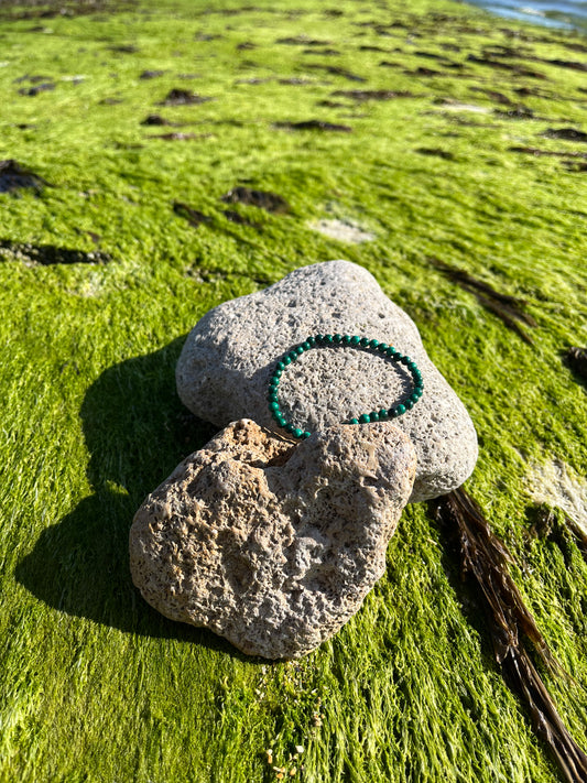 Bracelet Malachite 4mm